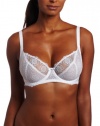 Felina Women's Christelle Unlined Full Busted Bra, White, 36C