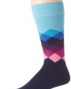 Happy Socks Men's Faded Diamonds 3