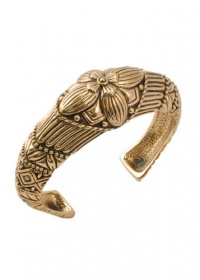 Bronzed By Barse Richly Detailed Cuff Bracelet