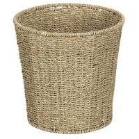 Household Essentials Woven Seagrass Waste Bin Household Essentials Woven Seagrass Waste Bin