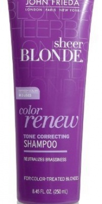 John Frieda Sheer Blonde Color Renew Tone Restoring Shampoo, 8.45 oz John Frieda Sheer Blonde Color Renew Tone Restoring Shampoo, 8.45 oz