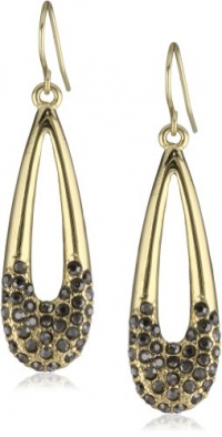 Kenneth Cole New York Modern Garnet Pave Long Teardrop Drop Earrings Kenneth Cole New York Modern Garnet Pave Long Teardrop Drop Earrings