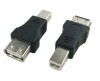 USB Type A Female to USB Type B Male Adapter