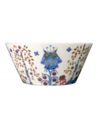 Work some magic at the table with the Taika pasta bowl from Iittala. Modern porcelain illustrated with a folksy nature scene promises memorable entertaining and effortless everyday meals. Work some magic at the table with the Taika pasta bowl from Iittala. Modern porcelain illustrated with a folksy nature scene promises memorable entertaining and effortless everyday meals.
