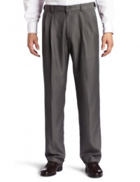 Haggar Mens Cool 18 Gabardine Pleat Front Pant Haggar Mens Cool 18 Gabardine Pleat Front Pant