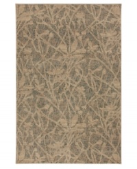 An intricate depiction of wildflower silhouettes are placed over a modern abstract motif in the Carmel Salinas area rug from Karastan, offering a soft yet fashionable accent for any room. Thick and resilient underfoot, this plush piece is woven from 2-ply nylon pile, ensuring easy care and long-lasting wear. An intricate depiction of wildflower silhouettes are placed over a modern abstract motif in the Carmel Salinas area rug from Karastan, offering a soft yet fashionable accent for any room. Thick and resilient underfoot, this plush piece is woven from 2-ply nylon pile, ensuring easy care and long-lasting wear.