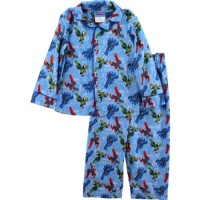 DC Super Friends Trio Flannel Coat Pajamas 4-7 DC Super Friends Trio Flannel Coat Pajamas 4-7