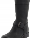 Cole Haan Women's Logan Flat Boot,Black,10 B US