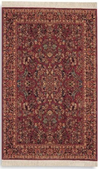 Karastan Red Sarouk Rug Size: 5'9 x 9' Karastan Red Sarouk Rug Size: 5'9 x 9'
