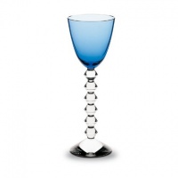 Baccarat Vega Rhine Wine Glass, Sapphire