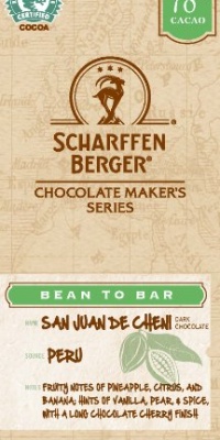 Scharffen Berger Scharffen Berger San Juan De Cheni 78% Cacao Bar, 3 Ounce (Pack of 4)