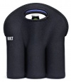 BUILT Neoprene 6 Pack Bottle Tote, Black