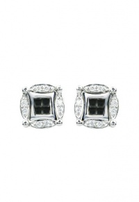 Effy Jewlery DiVersa Black and White Diamond Earrings, .50 TCW