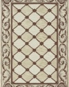 Dalyn Rugs Galleria Gl 11 Ivory, 5-Feet by 7-Feet 6-Inch