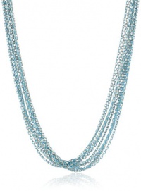 Kenneth Cole New York Modern Monaco Diamond Cut Multi-Chain Long Necklace, 37