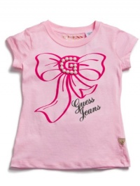 Guess Pearlygirl T-Shirt (Sizes 2T - 4T) - pink, 3t Guess Pearlygirl T-Shirt (Sizes 2T - 4T) - pink, 3t