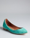 Polished and pointed, these STEVEN BY STEVE MADDEN flats offer an unexpected exit with a splash of studs at the heel.