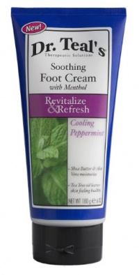Dr. Teal's Soothing Foot Cream with Menthol, 6 Ounce Dr. Teal's Soothing Foot Cream with Menthol, 6 Ounce