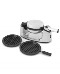 One tool, every task. Including a set of Belgian waffle plates and grill plates, this multi-functional appliance turns up the heat in the kitchen, dishing out perfectly golden, thick waffles, expertly grilled paninis, crispy chicken breasts and so much more! Electronic browning and crisp control work masterfully with the nonstick plates and rotary design for remarkable results. 1-year warranty. Model WPWB0040. One tool, every task. Including a set of Belgian waffle plates and grill plates, this multi-functional appliance turns up the heat in the kitchen, dishing out perfectly golden, thick waffles, expertly grilled paninis, crispy chicken breasts and so much more! Electronic browning and crisp control work masterfully with the nonstick plates and rotary design for remarkable results. 1-year warranty. Model WPWB0040.