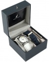 Nautica Men's N09922G Sport Classic Analog Enamel Bezel Watch Set