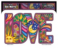 Dan Morris - Love - Sticker / Decal Dan Morris - Love - Sticker / Decal