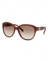 Fashion Sunglasses: Burgundy/Light Burgundy Gradient