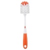 OXO Tot Bottle Brush with Nipple Cleaner, Orange