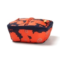 This insulated lunch carrier keeps food hot or cold for up to 3 hours and collapses to the size of a wallet for easy storage. 50% made from recycled fibers from plastic bottles, it is reusable letting you cut down on waste. This insulated lunch carrier keeps food hot or cold for up to 3 hours and collapses to the size of a wallet for easy storage. 50% made from recycled fibers from plastic bottles, it is reusable letting you cut down on waste.