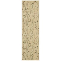 Nourison Cambria Ivory Rug, 2.3-Feet by 8-Feet Nourison Cambria Ivory Rug, 2.3-Feet by 8-Feet