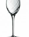 Luigi Bormioli Canaletto 9-Ounce Optic Wine Glasses