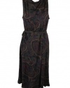 LAUREN Ralph Lauren Womens Sleeveless Paisley Dress