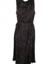 LAUREN Ralph Lauren Womens Sleeveless Paisley Dress