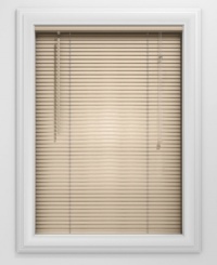 A perfect addition to any modern setting, these Simple Selections vinyl blinds offer optimal light control and privacy. Offered in an array of easy-to-coordinate tones, these blinds make updating a breeze. A perfect addition to any modern setting, these Simple Selections vinyl blinds offer optimal light control and privacy. Offered in an array of easy-to-coordinate tones, these blinds make updating a breeze.