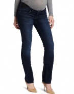 PAIGE Women's Maternity Union Skyline Straight Jean