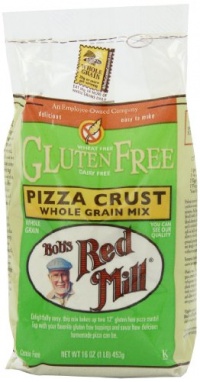 Bob's Red Mill Gluten Free Pizza Crust Mix, 16-Ounce Bags (Pack of 4) Bob's Red Mill Gluten Free Pizza Crust Mix, 16-Ounce Bags (Pack of 4)