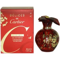 Delices De Cartier Eau De Parfum Spray by Cartier, 1.6 Ounce