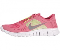 Nike Kids's NIKE FREE RUN 3 (GS) RUNNING SHOES 7 (SPARK/REFLECT SILVER/WHITE VOLT) Nike Kids's NIKE FREE RUN 3 (GS) RUNNING SHOES 7 (SPARK/REFLECT SILVER/WHITE VOLT)