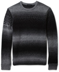 This cashmere cotton blend sweater by DKNY Jeans offers lux warmth and modern style. This cashmere cotton blend sweater by DKNY Jeans offers lux warmth and modern style.