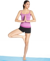 This cute and simple Ideology cami is an essential piece for your workout. Thin, lightweight and totally seamless, they layer up for a sleek dance-inspired look! This cute and simple Ideology cami is an essential piece for your workout. Thin, lightweight and totally seamless, they layer up for a sleek dance-inspired look!