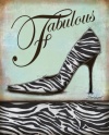 Zebra Shoe Art Poster Print by Todd Williams, 11x14 Art Poster Print by Todd Williams, 11x14