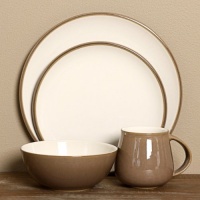 Denby 16-Piece Truffle Dinnerware Set, Service for 4 Denby 16-Piece Truffle Dinnerware Set, Service for 4
