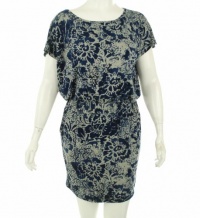 DKNY Jeans Short Sleeve Dress Blue M DKNY Jeans Short Sleeve Dress Blue M