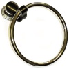 Avanti Towel Ring Stainless Steel/Black Finish -Affordable Gift for your Loved One! Item #IA4L-TMRBC7504