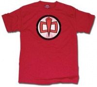 The Greatest American Hero TV Show Series Logo Red T-shirt Tee Shirt The Greatest American Hero TV Show Series Logo Red T-shirt Tee Shirt