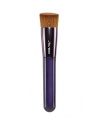 Finally, a foundation brush for use with all formulations - liquid, cream or powder. Shiseido's innovative technology combines with traditional Japanese brush-making techniques to create the perfect foundation finish. Excellent pick-up of all types of formulas for a uniform application and impeccable finish. Gently tapered strands create an angled slant that best allows bristles to reach all facial contours. Short handle allows for precise control during application and portability for travel.