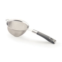 Anolon Advanced Tools Contemporary Stainless Steel Small Strainer, Gray Anolon Advanced Tools Contemporary Stainless Steel Small Strainer, Gray