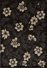 Area Rug 7x9 Rectangle Transitional Charcoal Color - Momeni Dream Rug from RugPal Area Rug 7x9 Rectangle Transitional Charcoal Color - Momeni Dream Rug from RugPal
