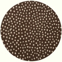 Area Rug 8x8 Round Contemporary Brown Color - Momeni Elements Rug from RugPal Area Rug 8x8 Round Contemporary Brown Color - Momeni Elements Rug from RugPal