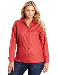 Jones New York Women's Plus Size Easy Care Shirt Jones New York Women's Plus Size Easy Care Shirt