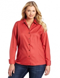 Jones New York Women's Plus Size Easy Care Shirt